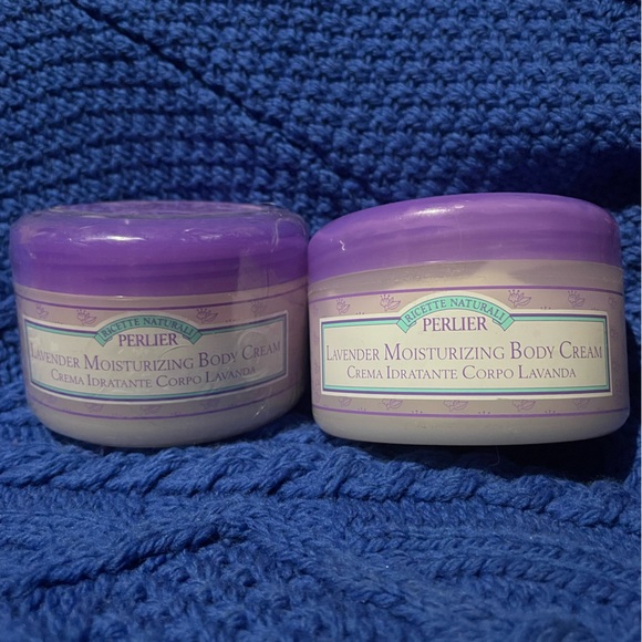 Perlier Lavender Moisturizing Body Cream Bundle Rare - Picture 1 of 4